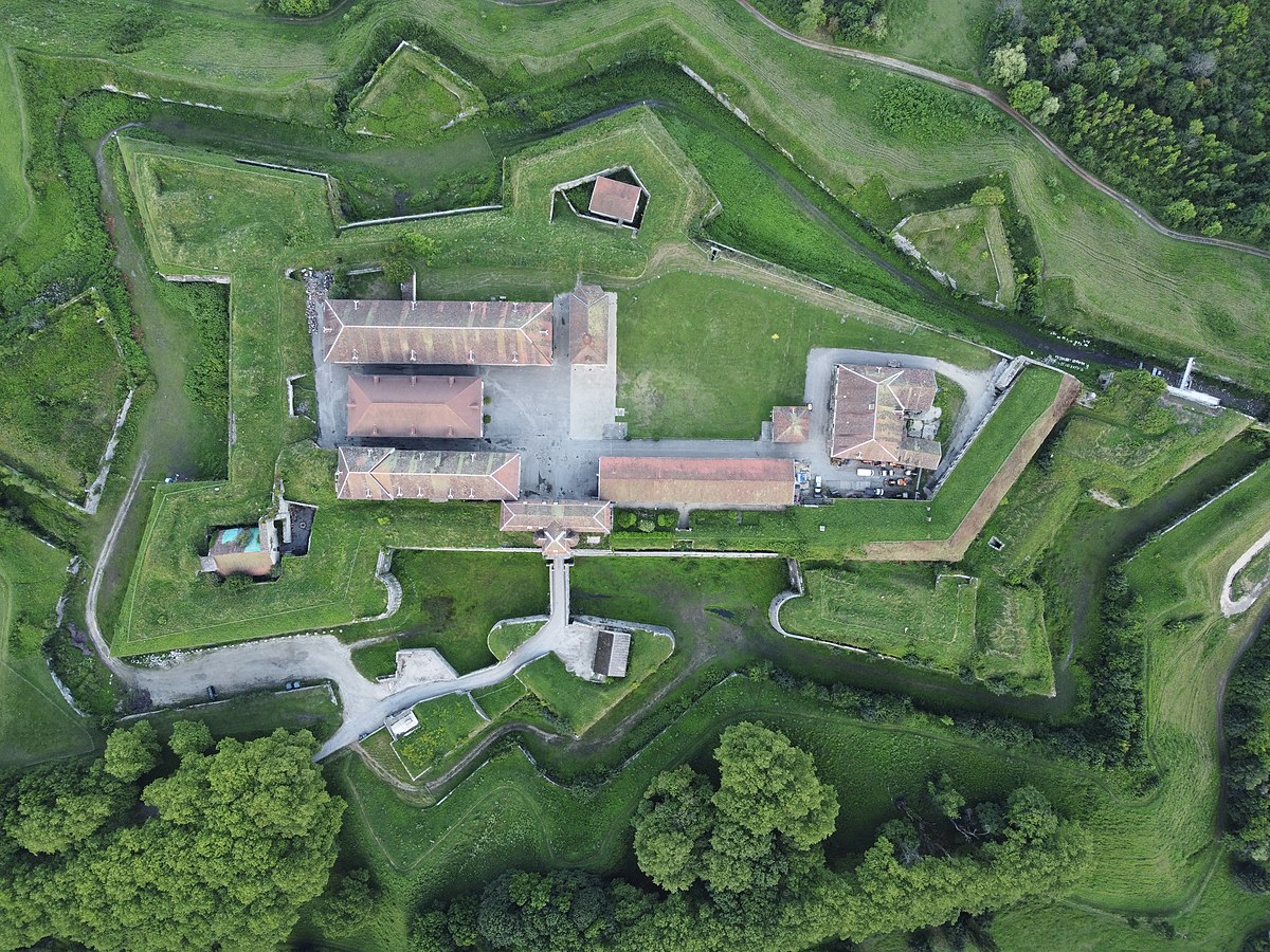 Fort Barraux vue surplombante